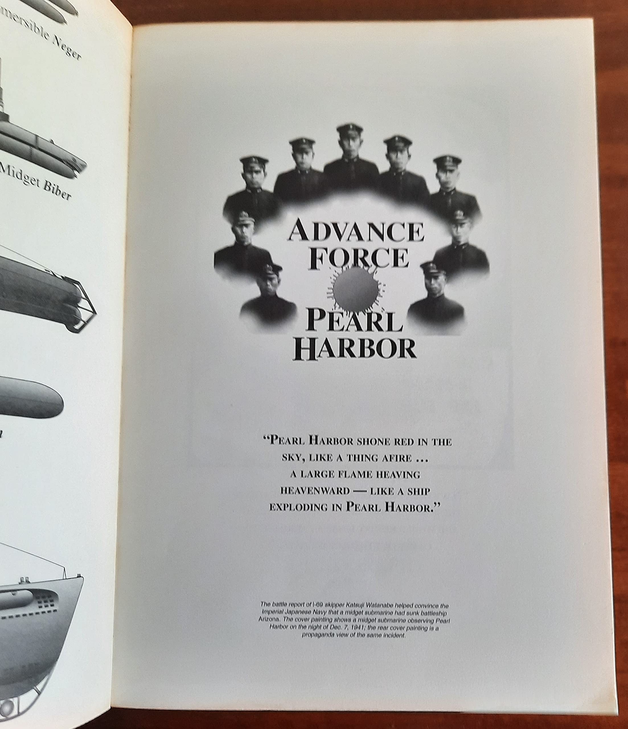 Advance Force Pearl Harbor: The Imperial Navy's Underwater Assault on America,Used