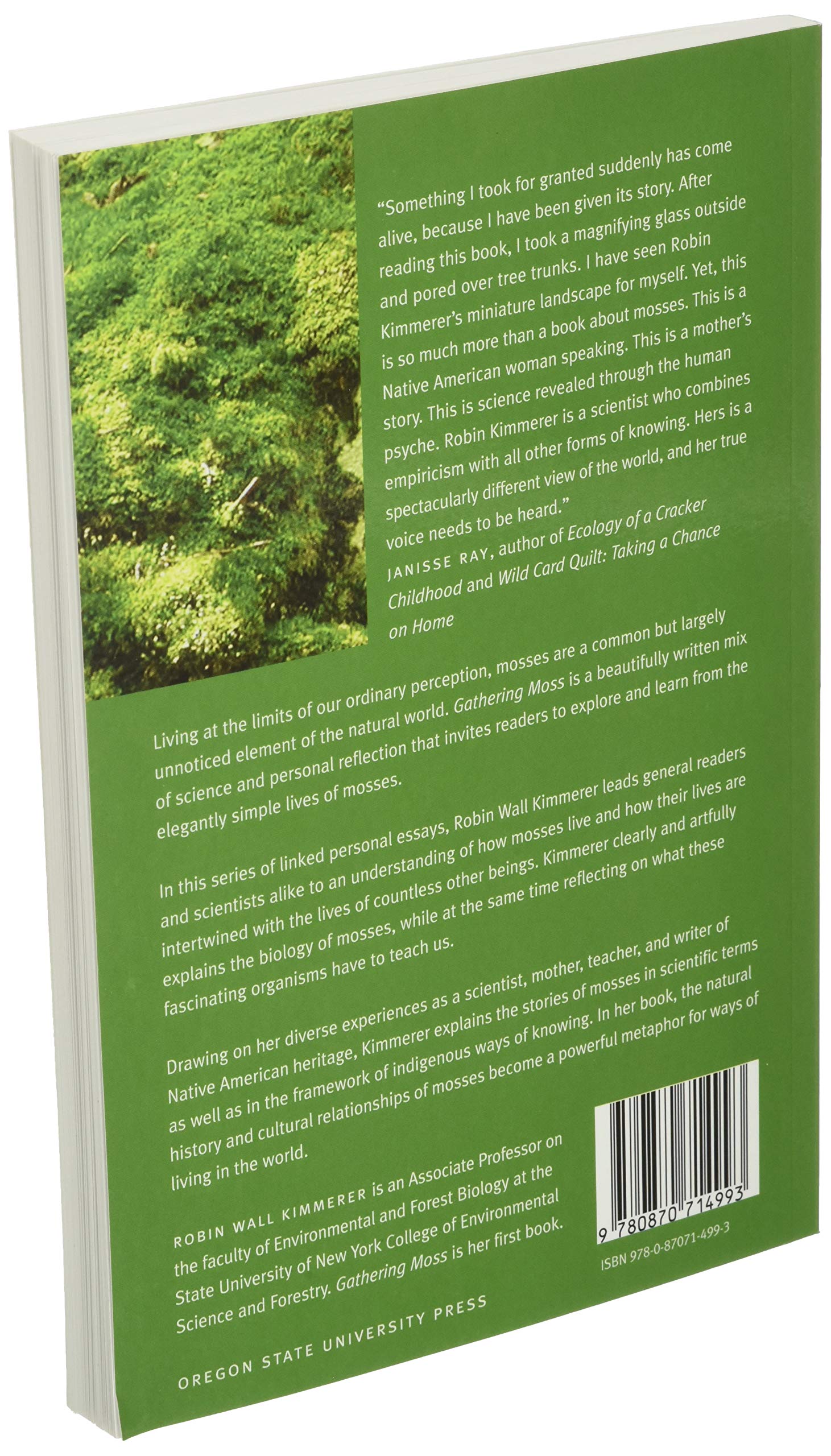 Gathering Moss: A Natural and Cultural History of Mosses,Used