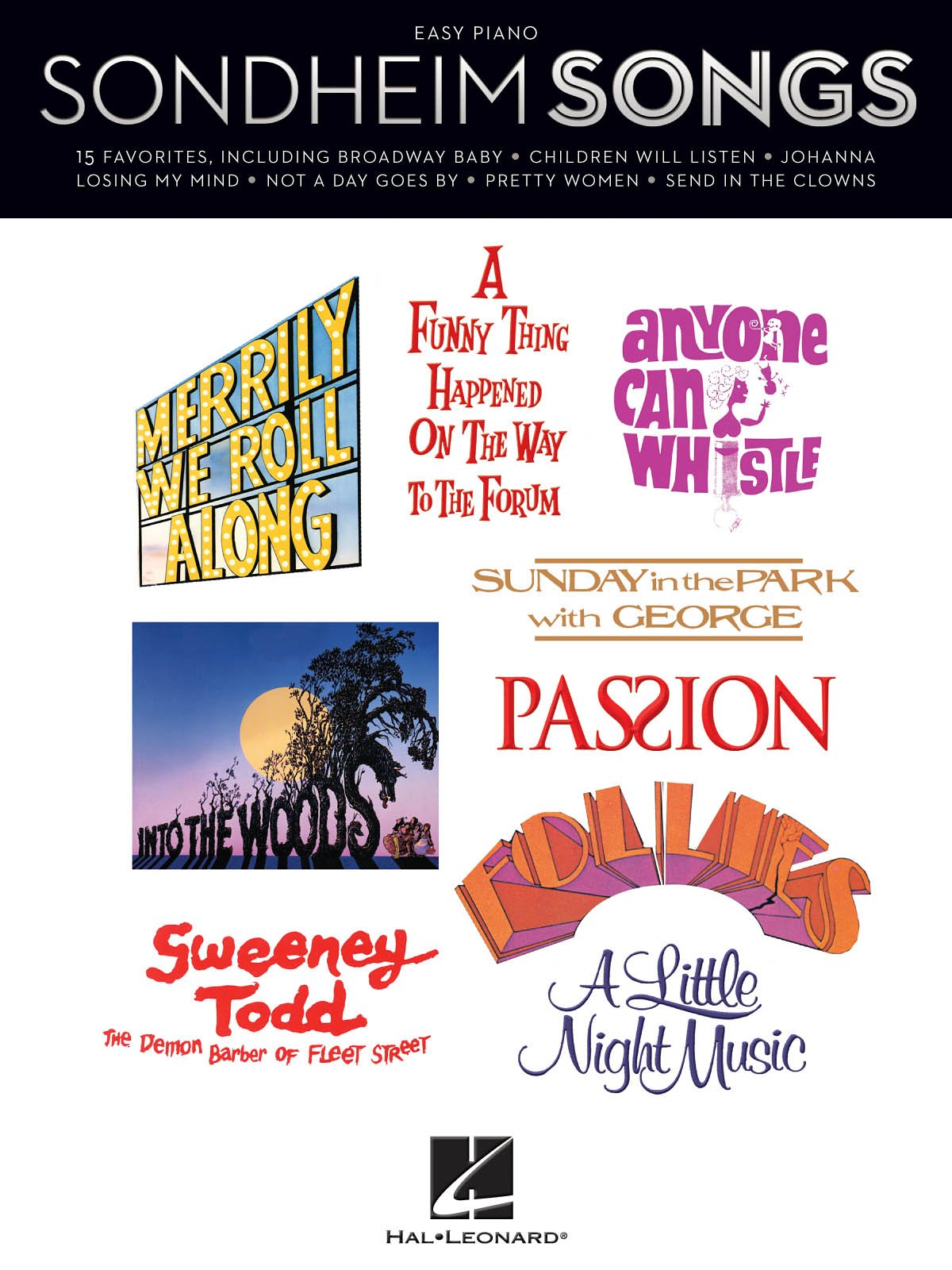 Sondheim Songs for Easy Piano,Used