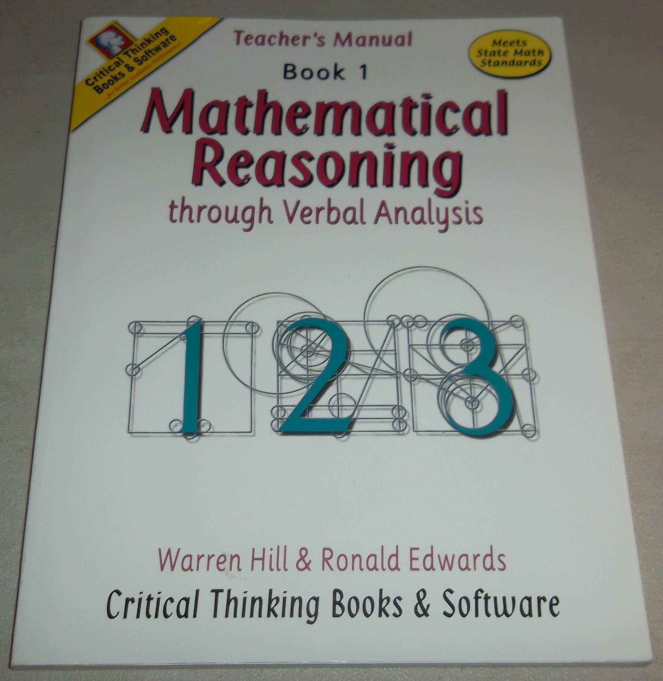 Mathematical Reasoning Through Verbal Analysis: Book 1,New