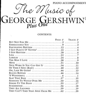 The Music of George Gershwin Plus One: Piano Acc.,Used