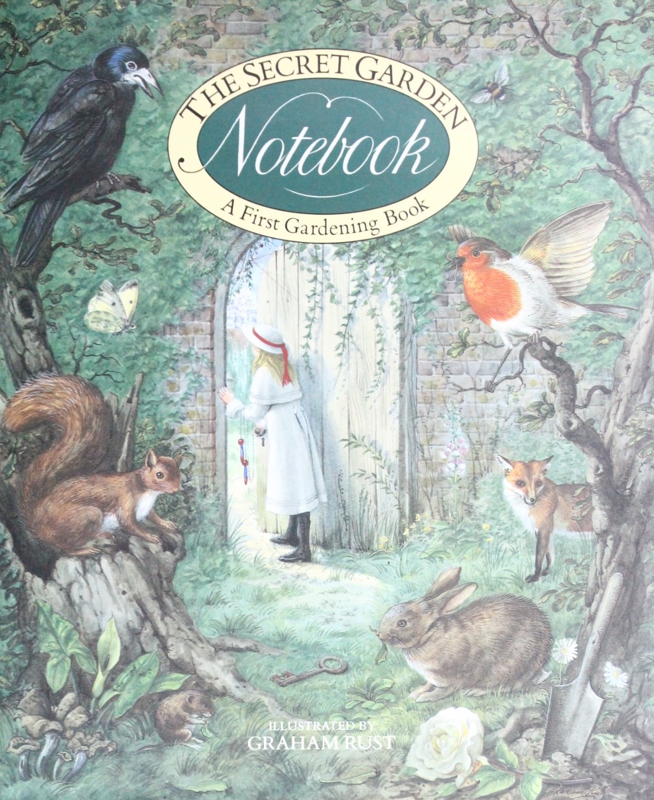 Secret Garden Notebook (First Gardening Book),Used