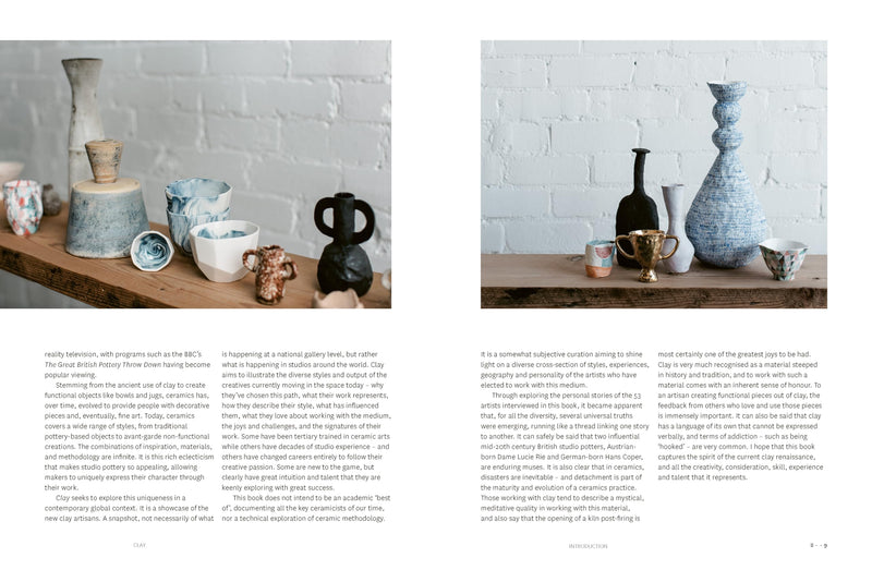 Clay: Contemporary Ceramic Artisans,New
