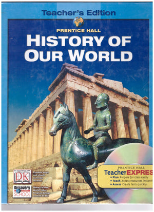 Prentice Hall, History of Our World, Teacher's Edition, 2005,Used