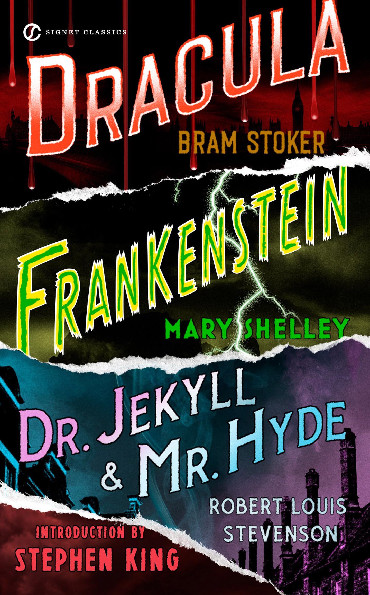 Frankenstein, Dracula, Dr. Jekyll and Mr. Hyde (Signet Classics),New