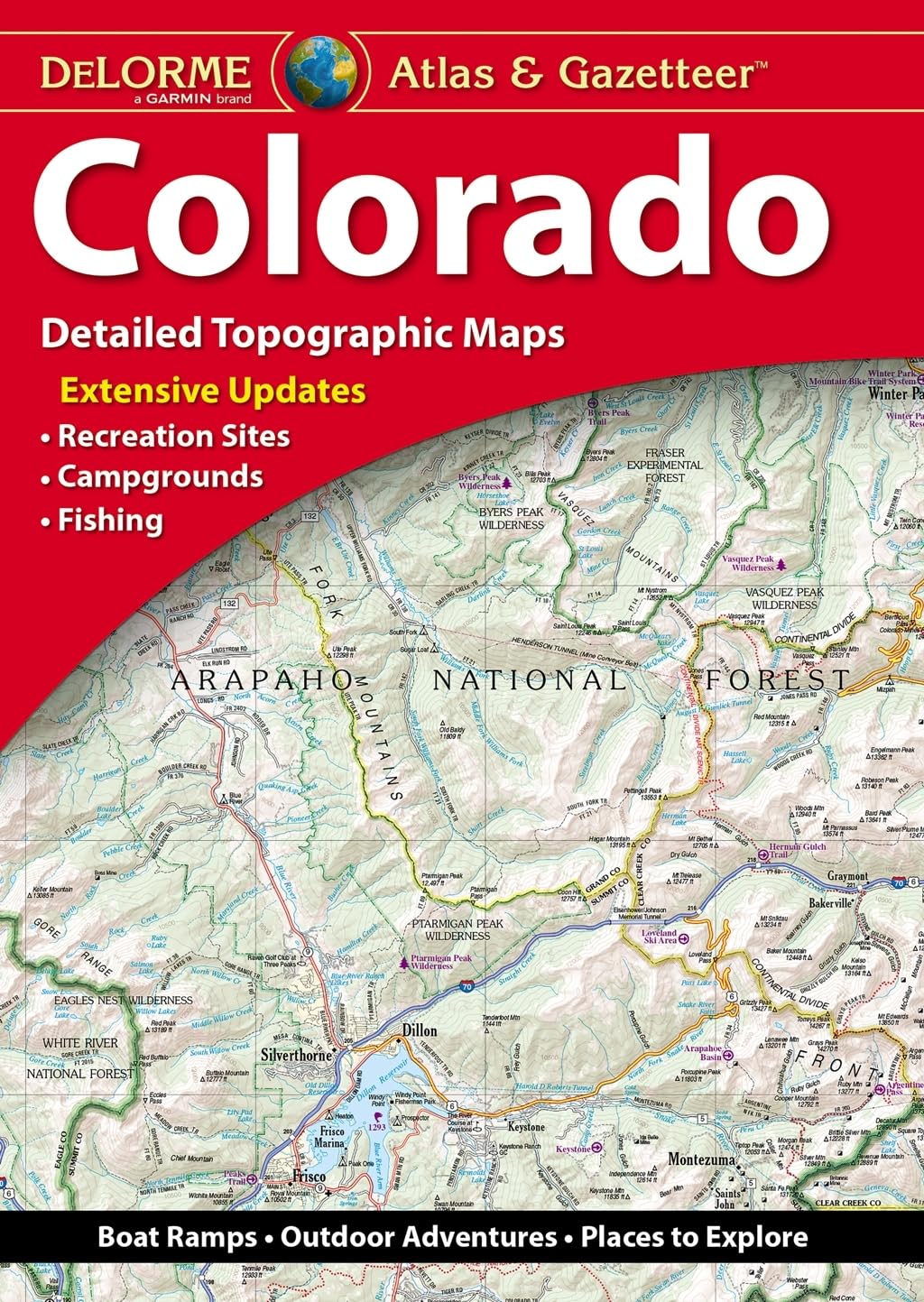 Delorme Atlas & Gazetteer Colorado (Colorado Atlas And Gazetteer)
