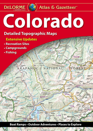Delorme Atlas & Gazetteer Colorado (Colorado Atlas And Gazetteer)