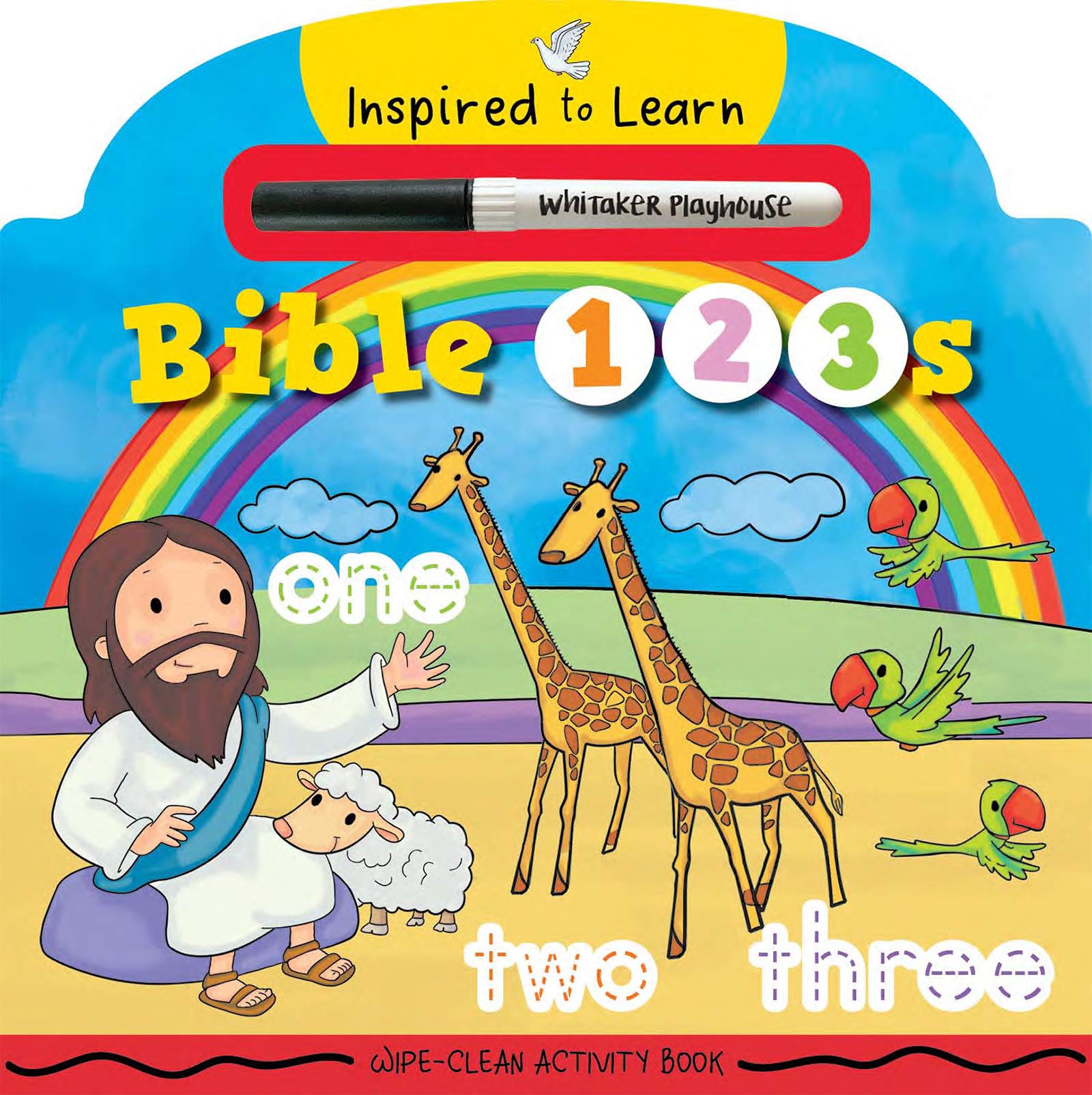 Bible 123's: WipeClean Activity Book (Inspired to Learn),Used