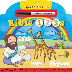 Bible 123's: WipeClean Activity Book (Inspired to Learn),Used