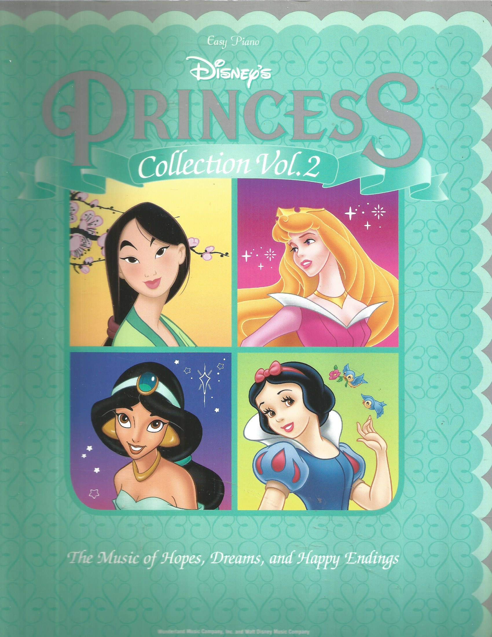 Disney's Princess Collection, Volume 2: Easy Piano,Used