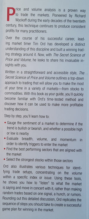 The Secret Science of Price and Volume,Used