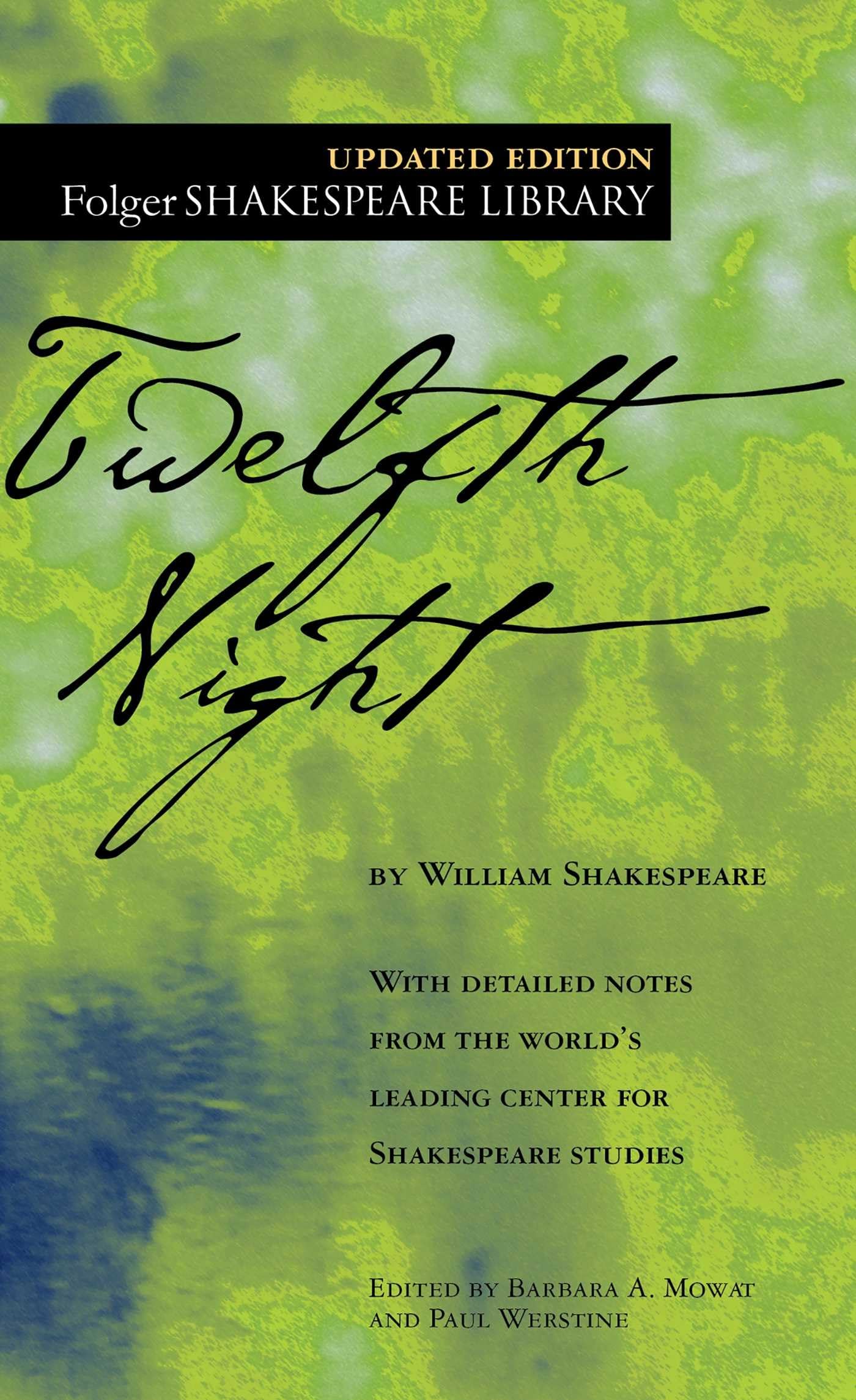 Twelfth Night (Folger Shakespeare Library),New