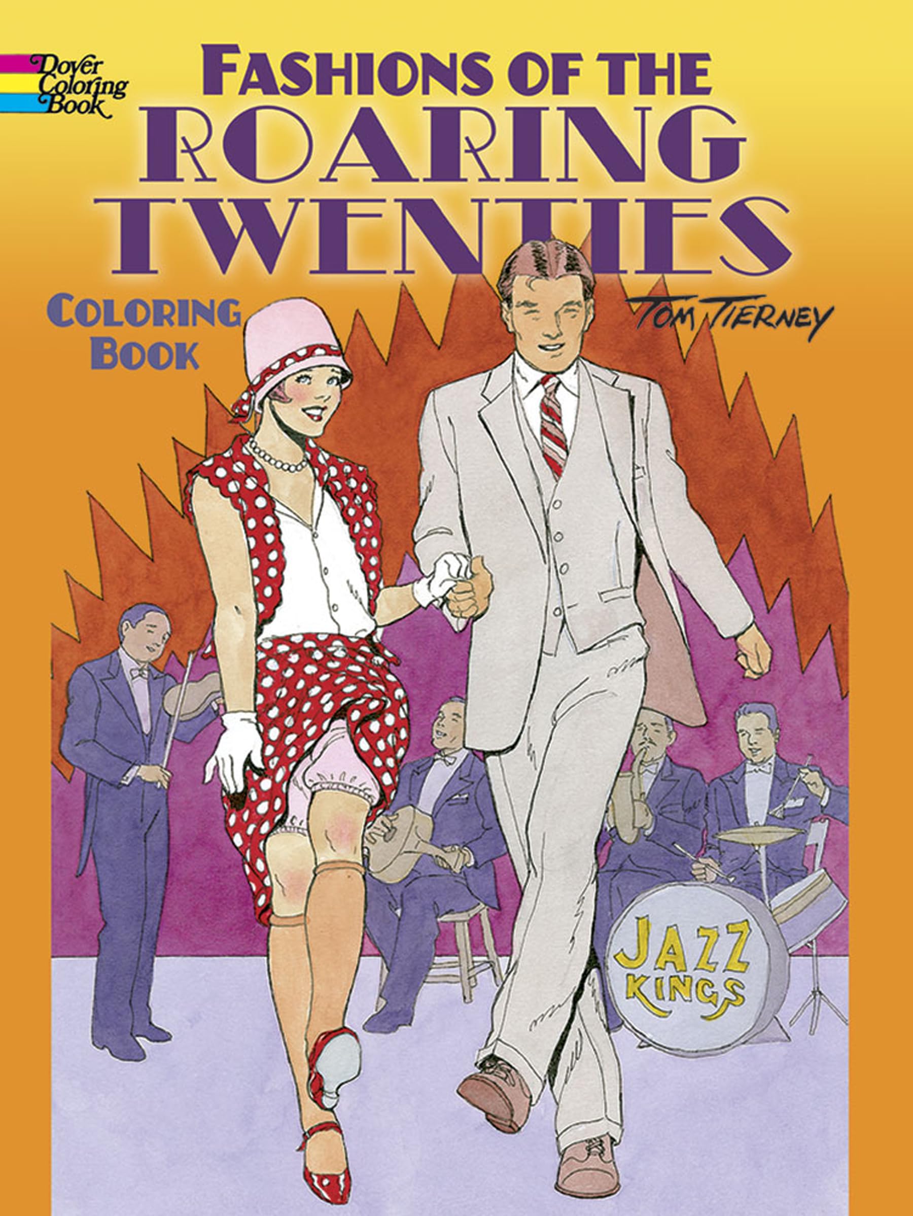 Fashions of the Roaring Twenties Coloring Book (Dover Fashion Coloring Book),Used