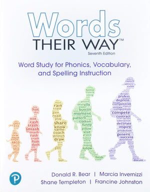 Words Their Way: Word Study for Phonics, Vocabulary, and Spelling Instruction,New