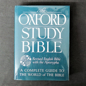 The Oxford Study Bible: Revised English Bible with Apocrypha,New