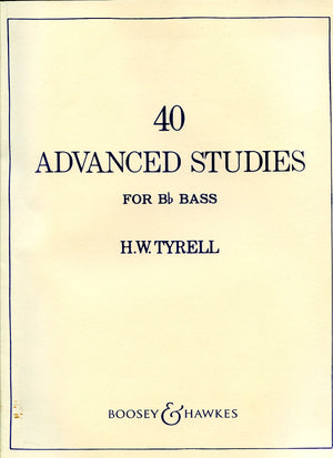 40 Advanced Studies For Bb Bass Tuba