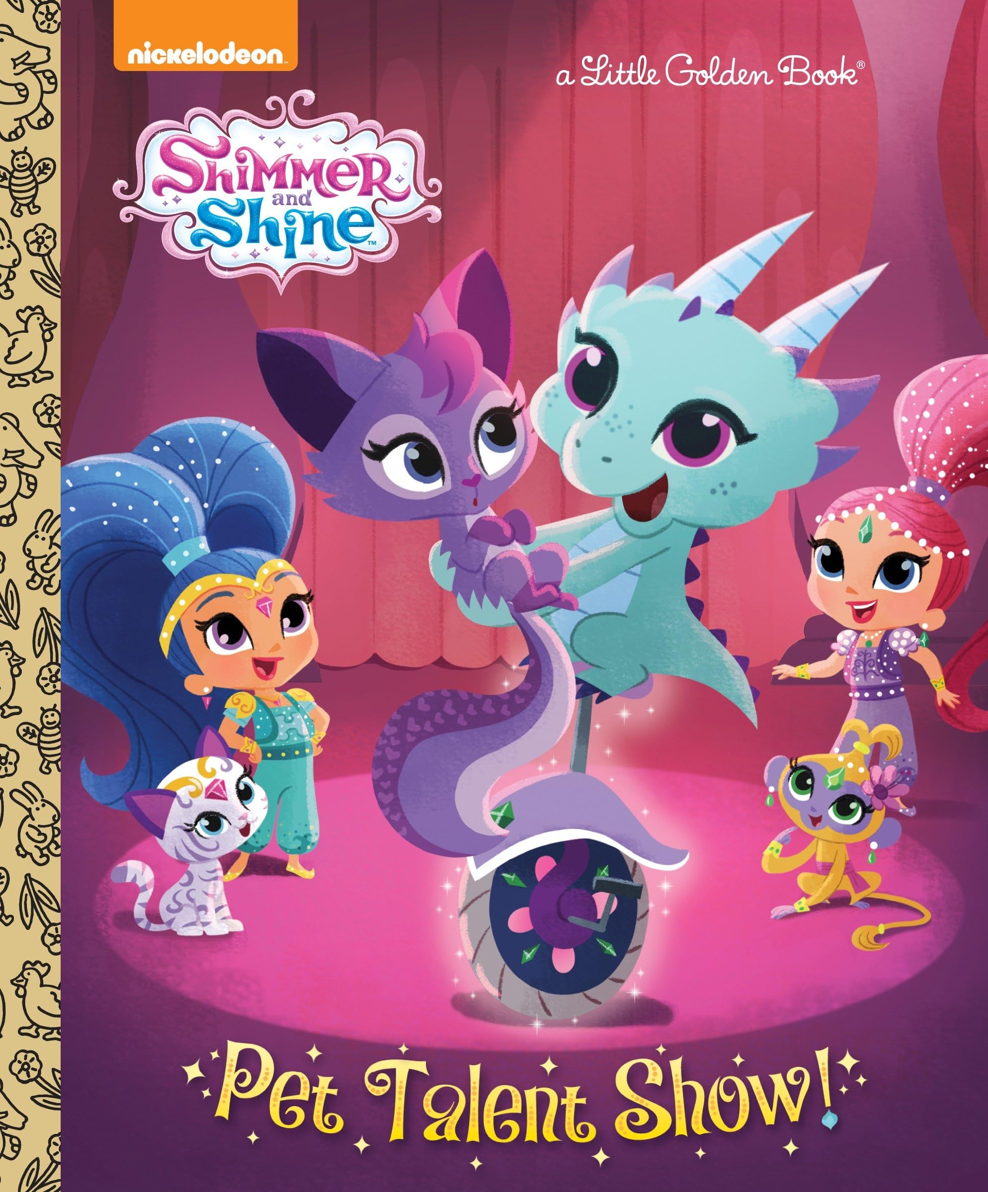 Pet Talent Show! (Shimmer and Shine) (Little Golden Book),Used