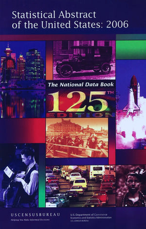 Statistical Abstract of United States: The National Data Book (Statistical Abstract of the United States (Paperback)),Used