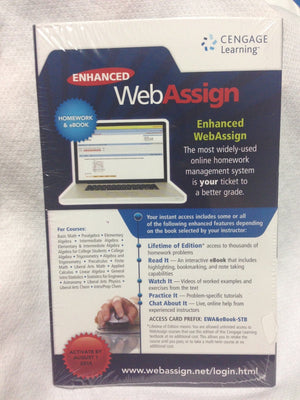 Applied Calculus, Brief (Available 2010 Titles Enhanced Web Assign)-New