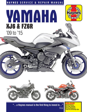 Yamaha XJ6 & FZ6R, '09'15 (Haynes Powersport),Used