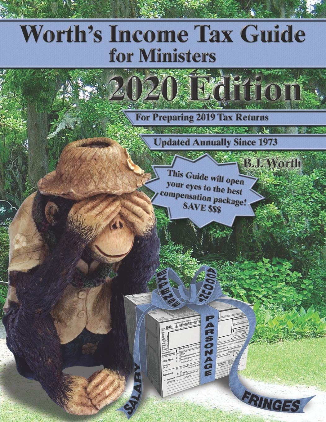 Worth's Income Tax Guide for Ministers: 2020 Edition for Preparing 2019 Tax Returns,Used