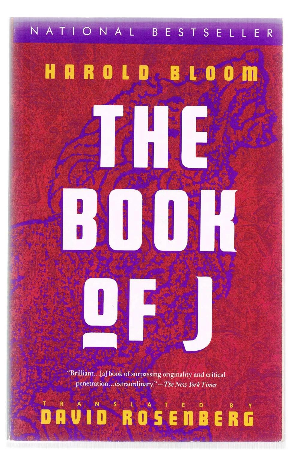 The Book Of J-new