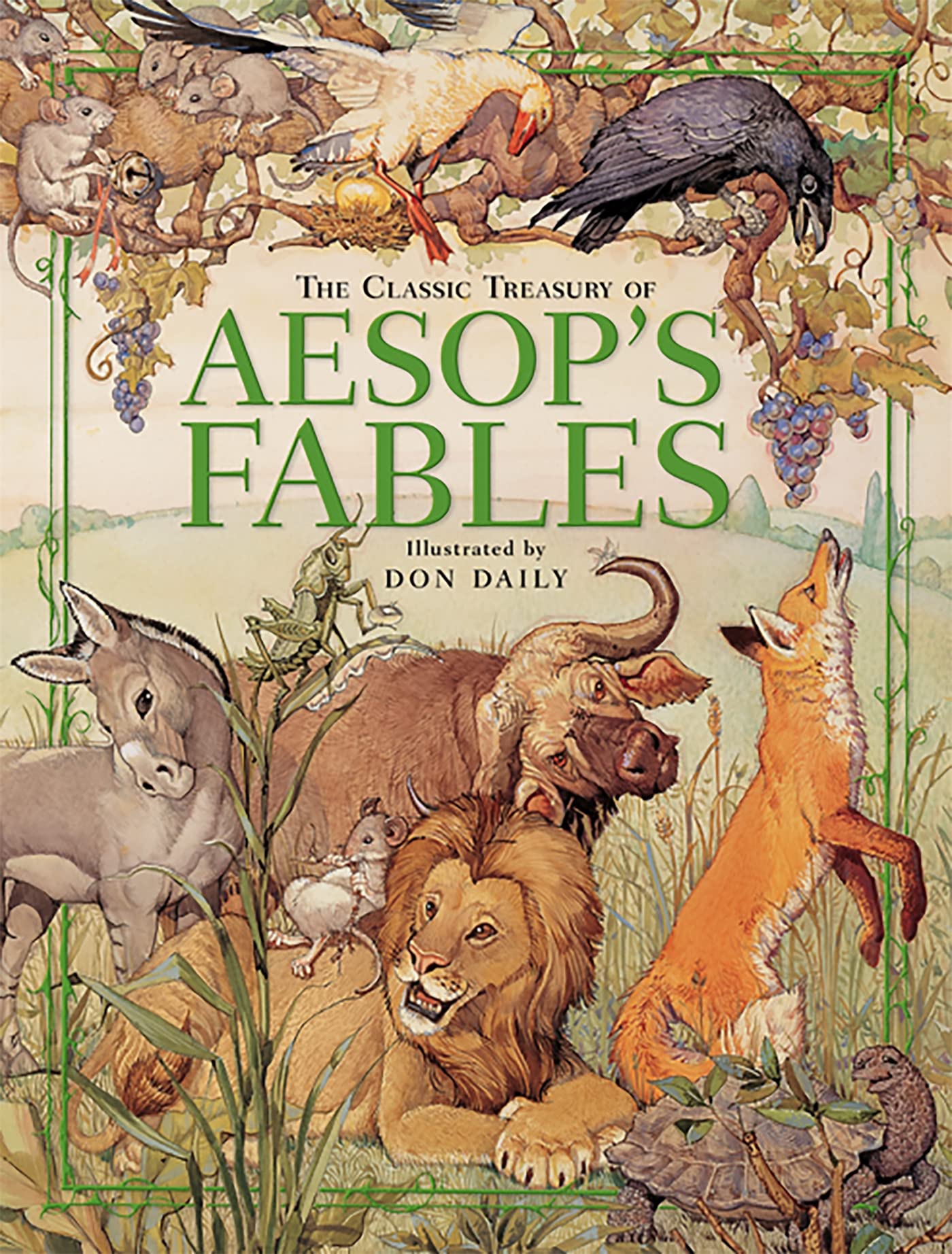 The Classic Treasury of Aesop's Fables,Used