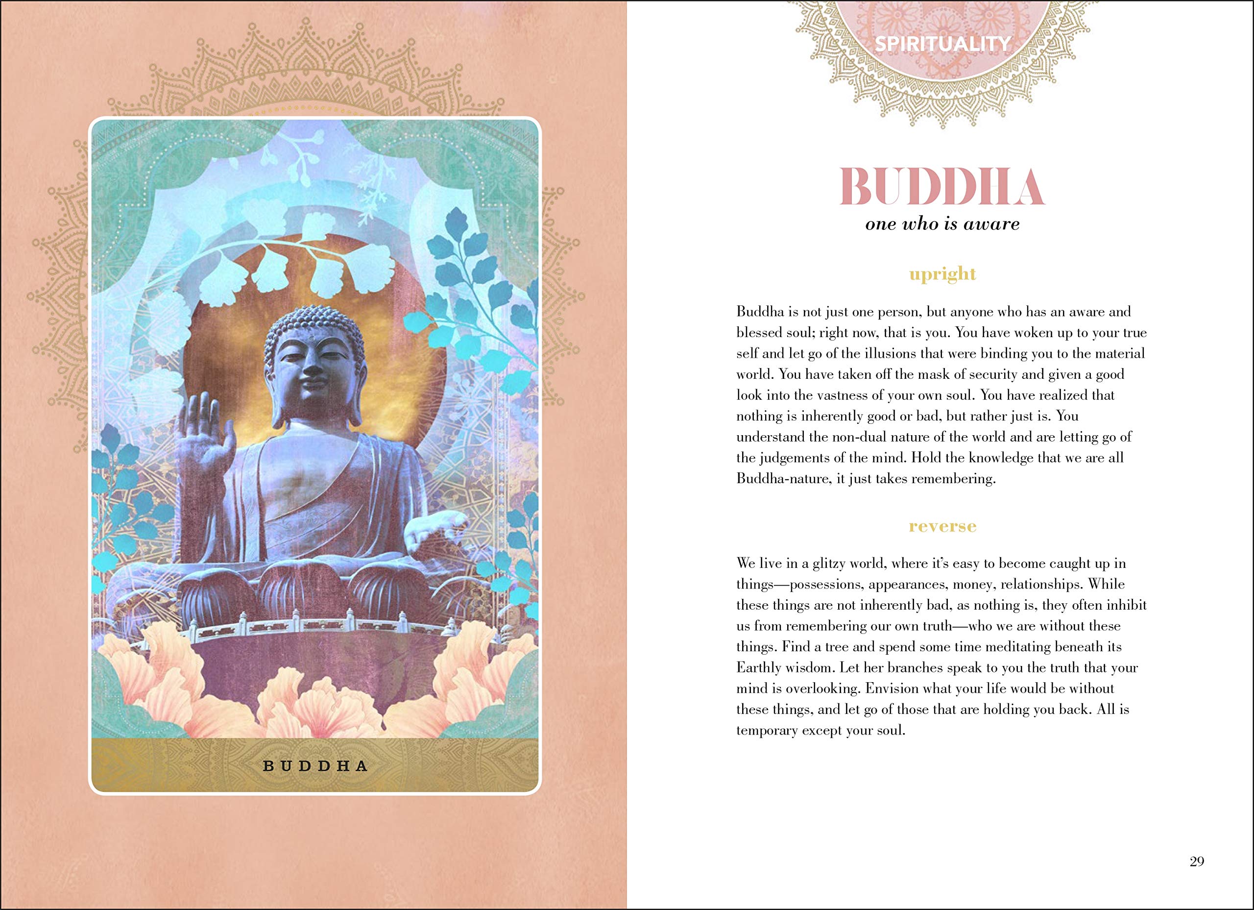 DK A Yogic Path Oracle Deck and Guidebook Keepsake Box Set - White