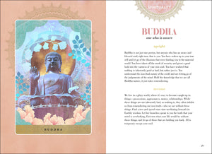 DK A Yogic Path Oracle Deck and Guidebook Keepsake Box Set - White