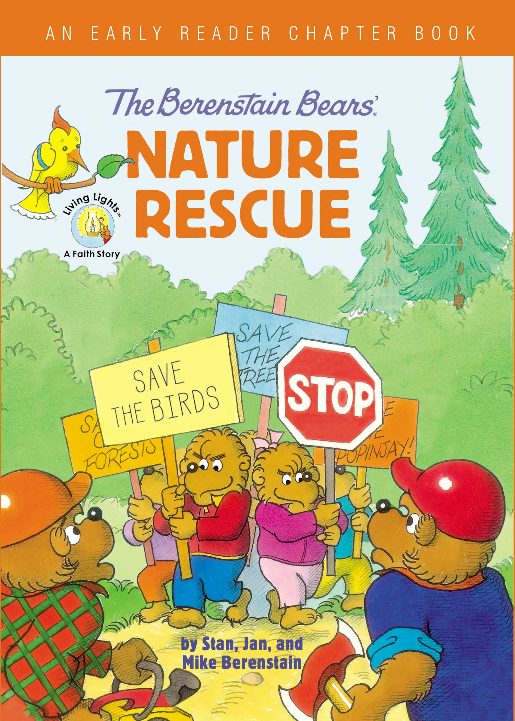 The Berenstain Bears' Nature Rescue: An Early Reader Chapter Book (Berenstain Bears/Living Lights: A Faith Story),Used