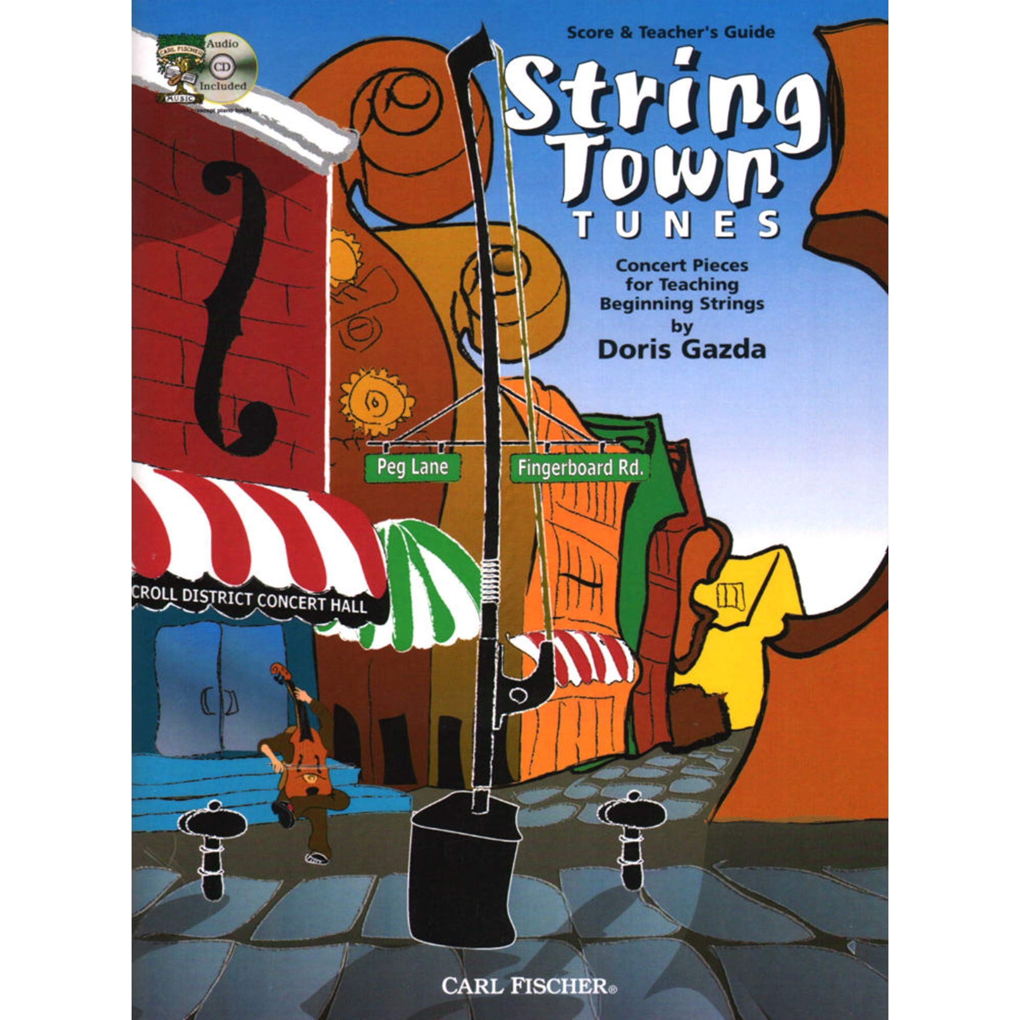 Asb1  String Town Tunes: Score & Teacher'S Guide (Book & Cd) (Orchestre),New