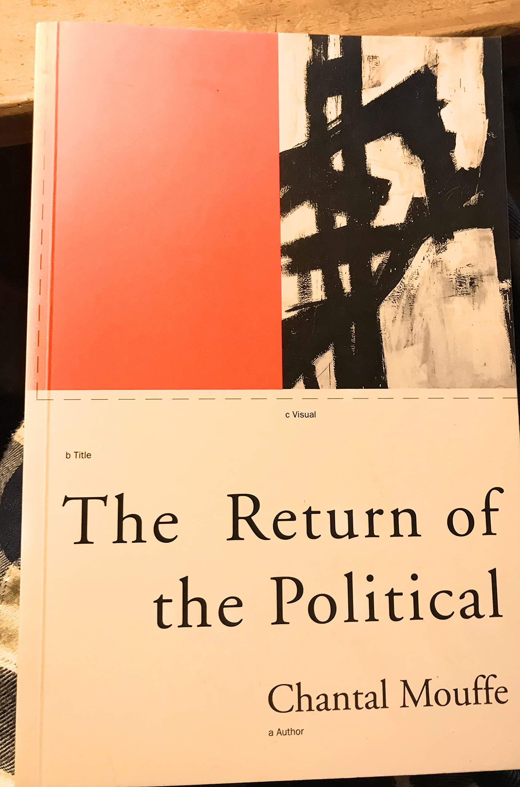 The Return of the Political (Phronesis),Used