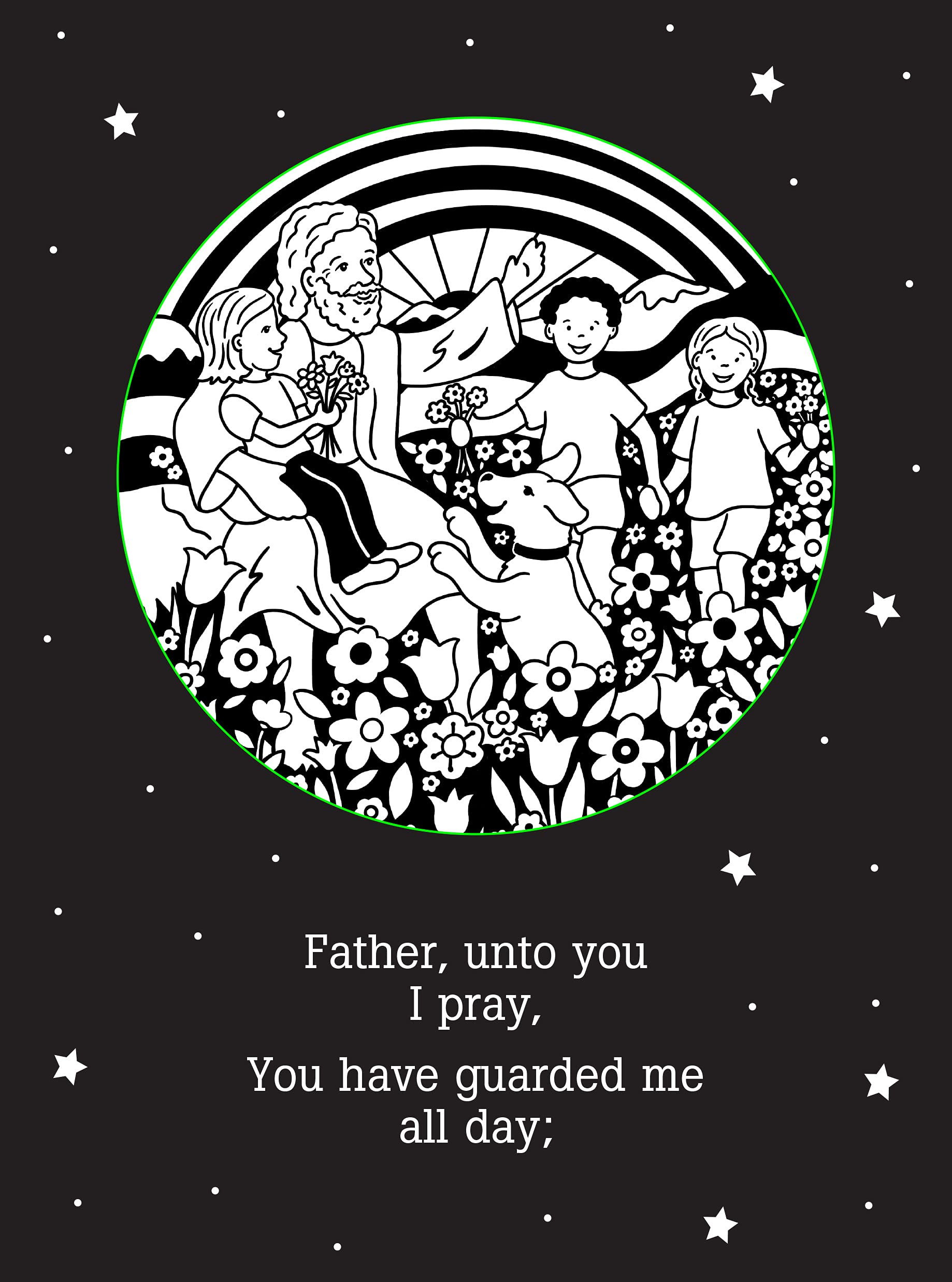 Now I Lay Me Down To Sleep Bedtime Shadow Book (Bedtime Shadow Books),Used