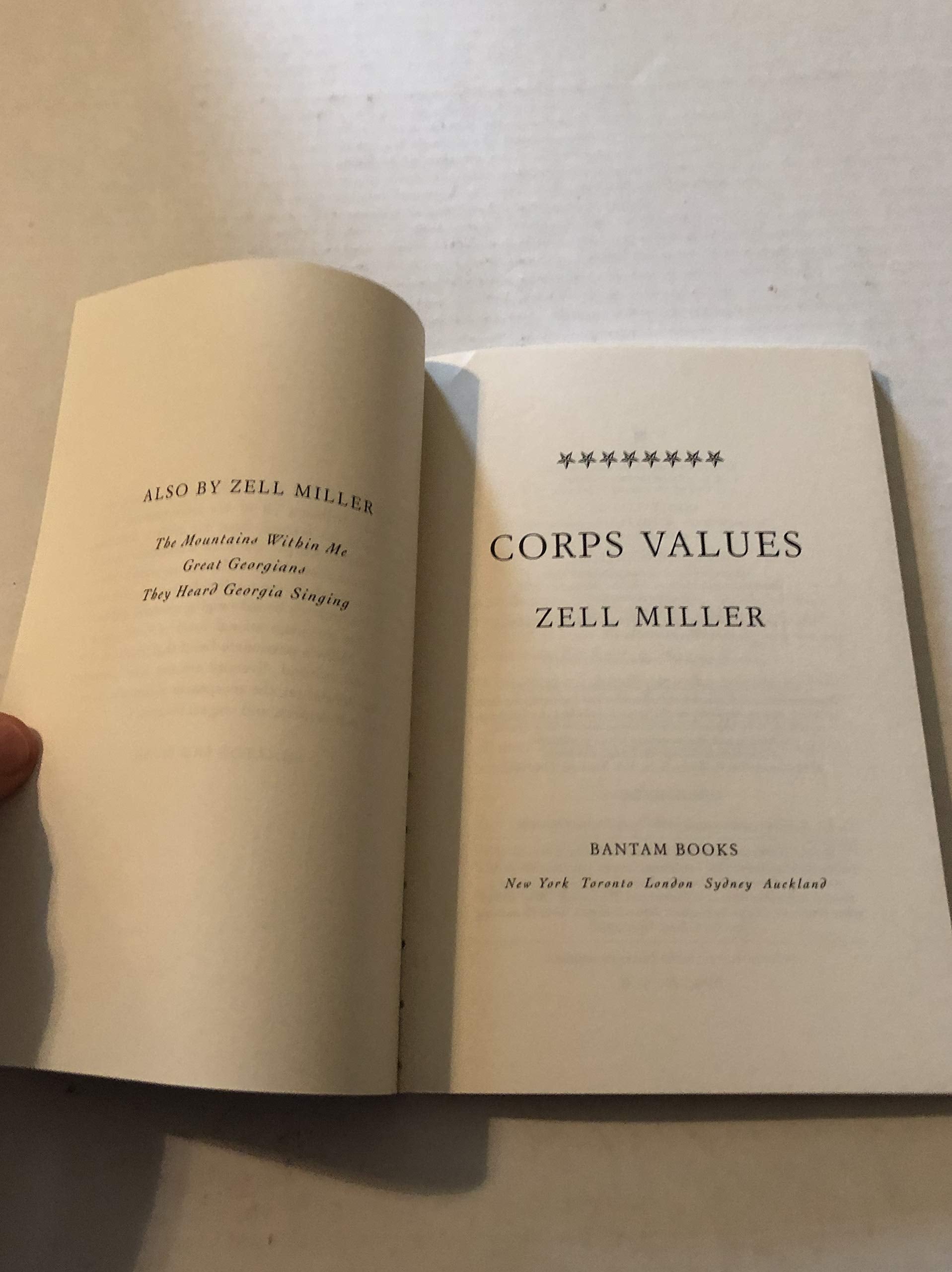 Corps Values: Everything You Need to Know I Learned In the Marines,Used