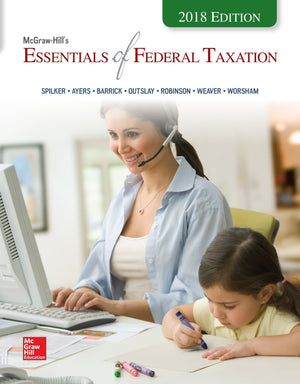 McGrawHill's Essentials of Federal Taxation 2018 Edition,Used