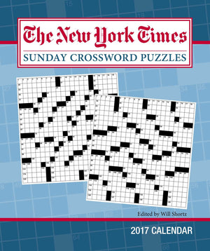 The New York Times Sunday Crosswords 2017 Weekly Planner Calendar,Used