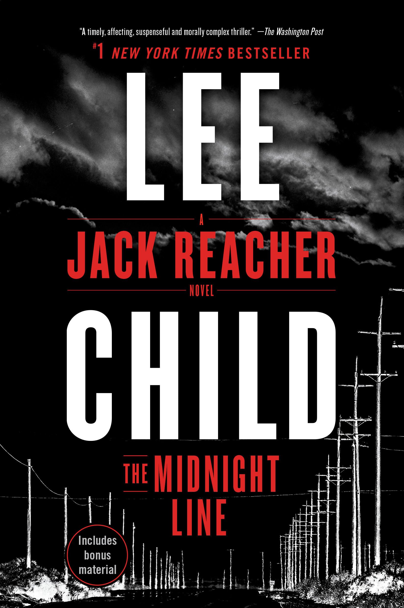The Midnight Line: A Jack Reacher Novel,Used