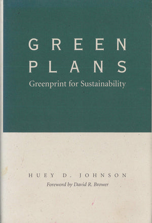 Green Plans: Greenprint For Sustainability (Our Sustainable Future),Used