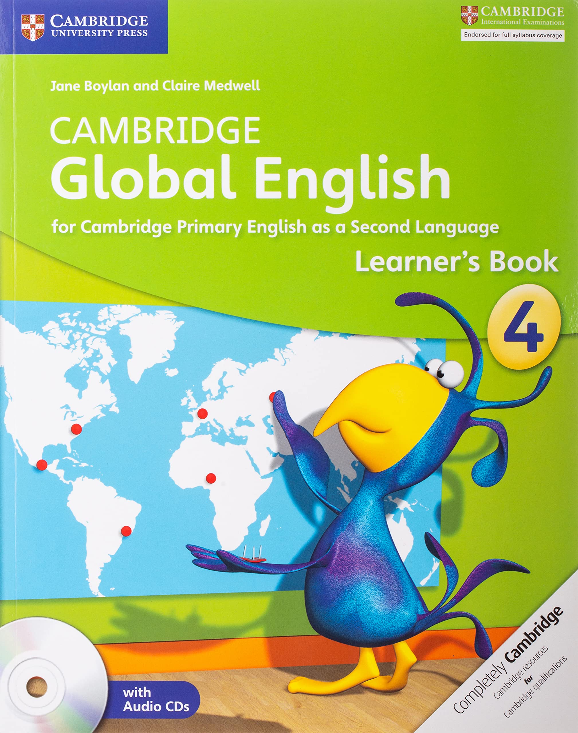Cambridge Global English Stage 4 Stage 4 Learner's Book with Audio CD: for Cambridge Primary English as a Second Language (Cambr,Used