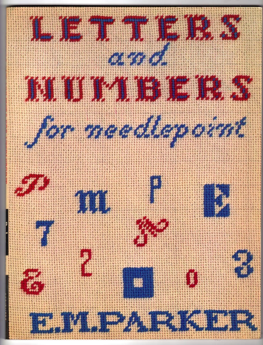 Letters and Numbers for Needlepoint,New