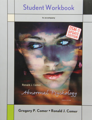 Student Workbook for Abnormal Psychology with Diagnostic Statistical Manual 5 Update,Used