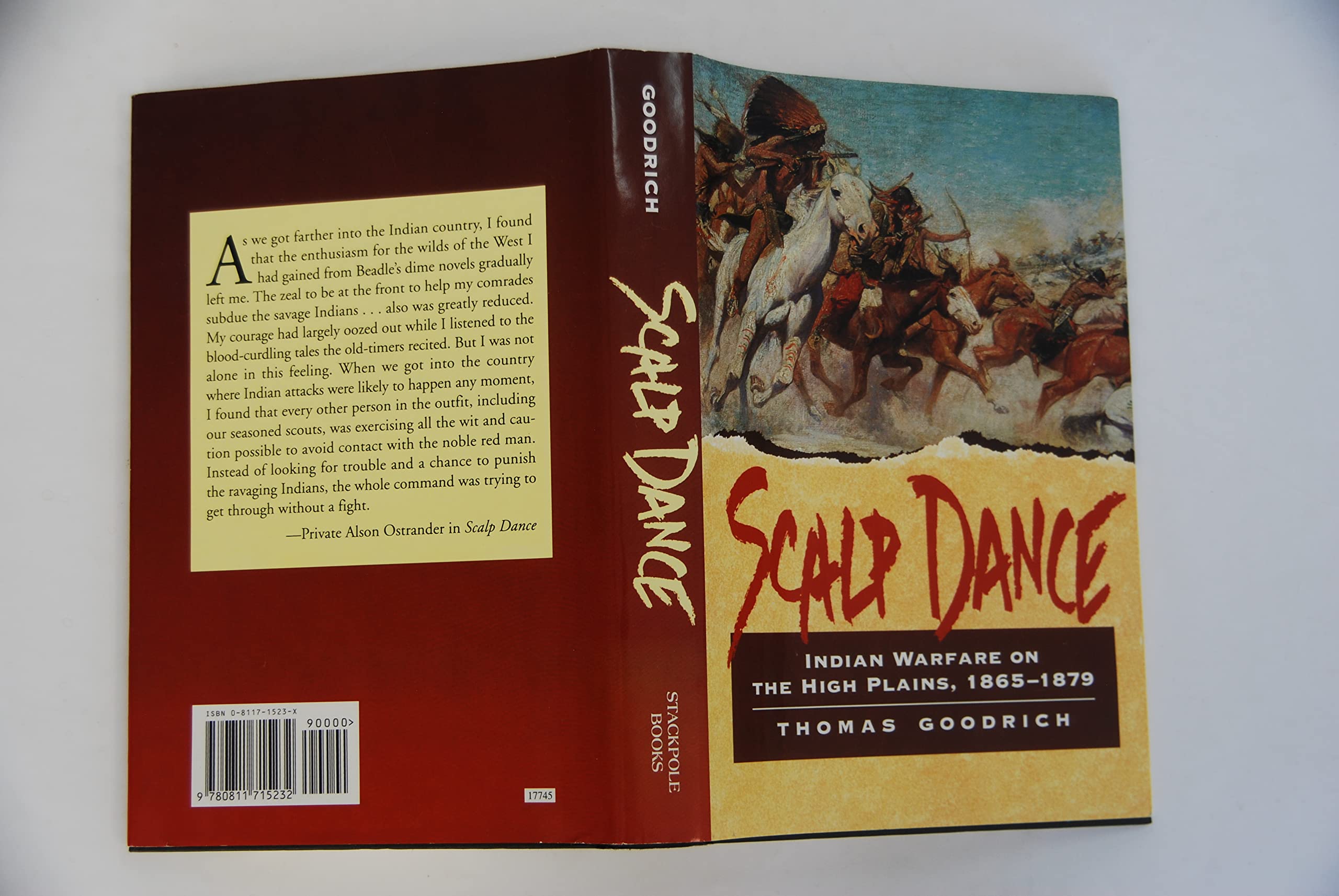 Scalp Dance: Indian Warfare On The High Plains 18651879,Used