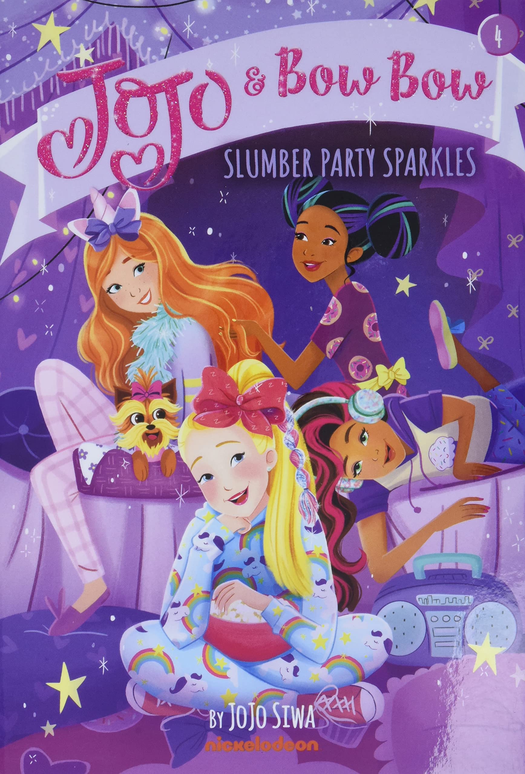 Slumber Party Sparkles (Jojo And Bowbow #4)