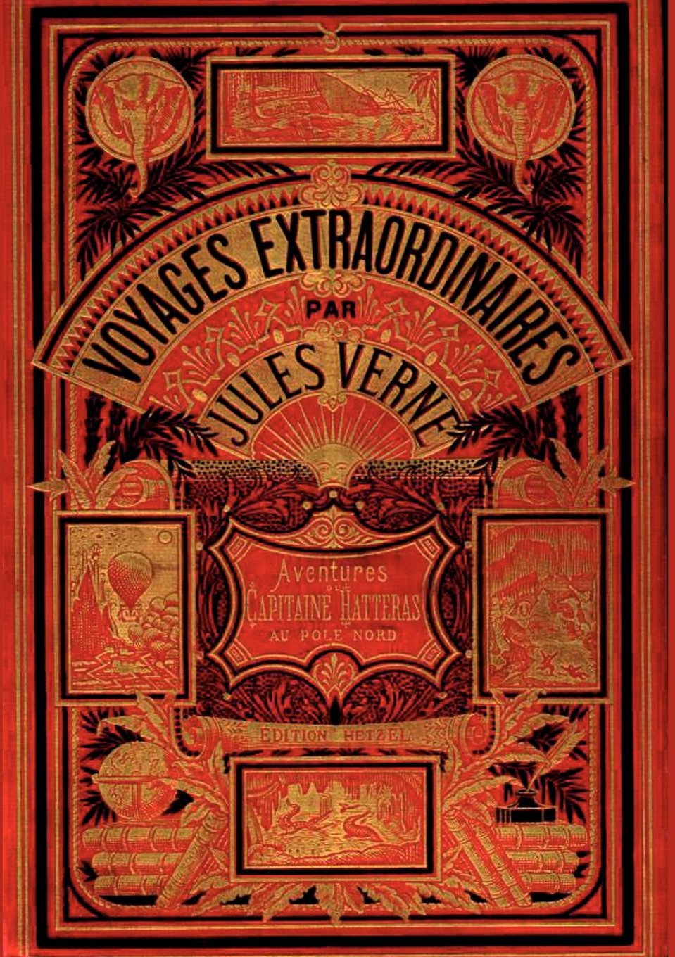 Abenteuer des Kapitn Hatteras (German Edition),Used