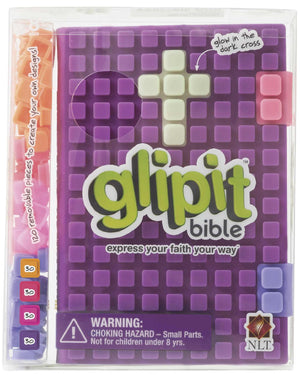 glipit Bible NLT (Silicone, Purple),Used