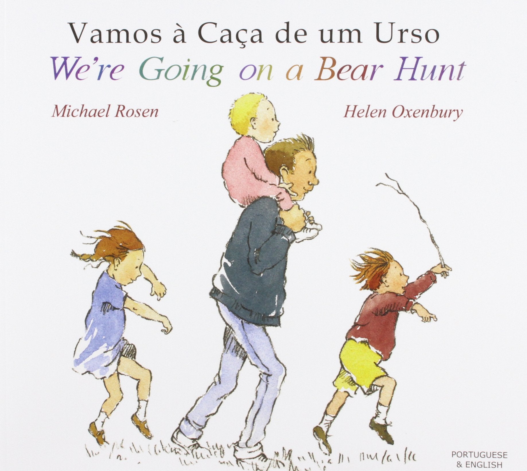 Going On A Bear Hunt (Portuguese Edition),Used