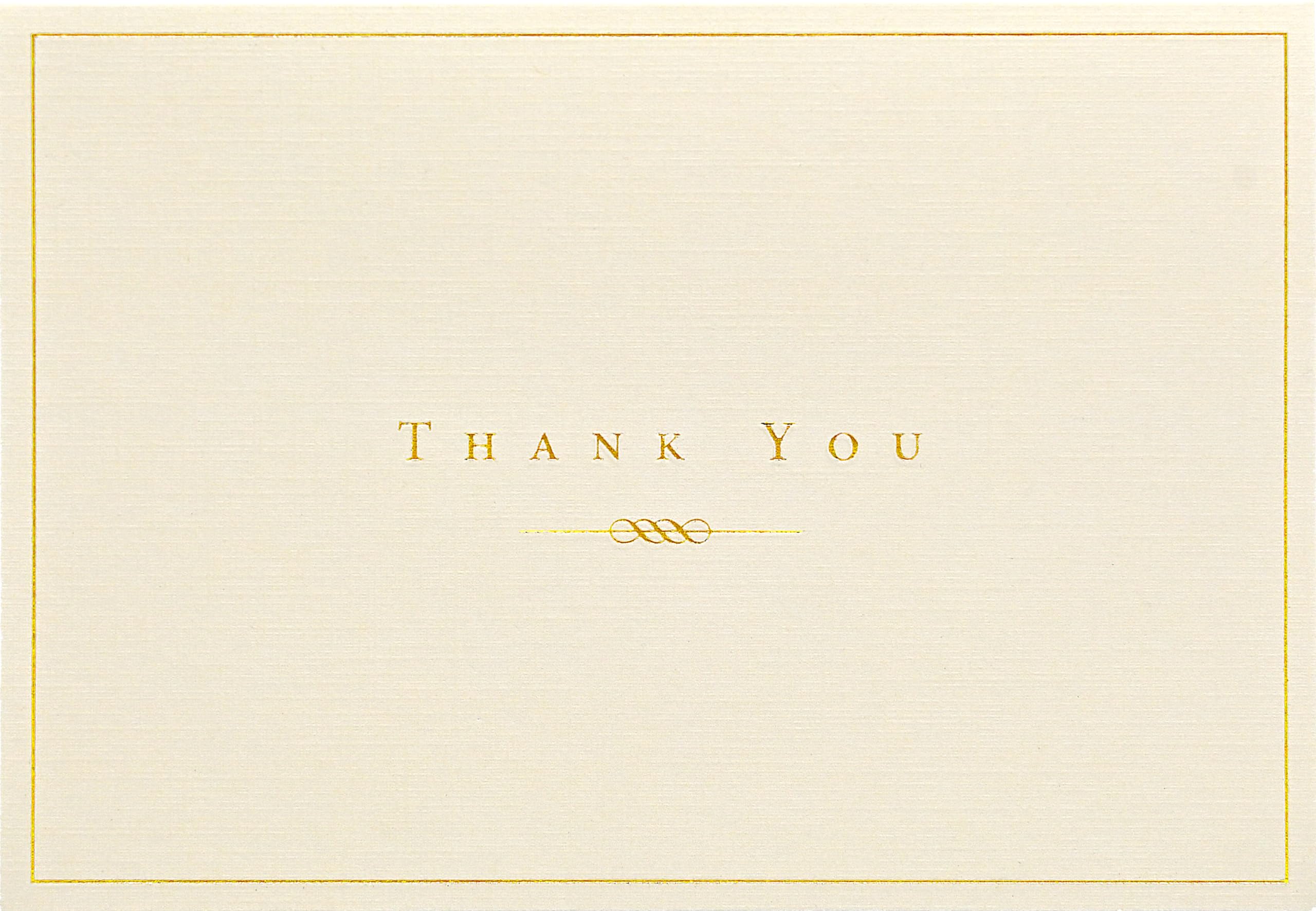 Gold and Cream Thank You Notes (Stationery, Note Cards, Boxed Cards) (Note Card Series),Used