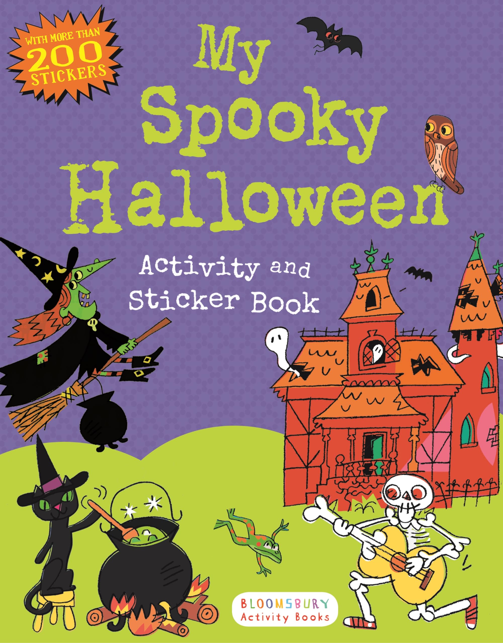 My Spooky Halloween Activity and Sticker Book (Sticker Activity Books),New