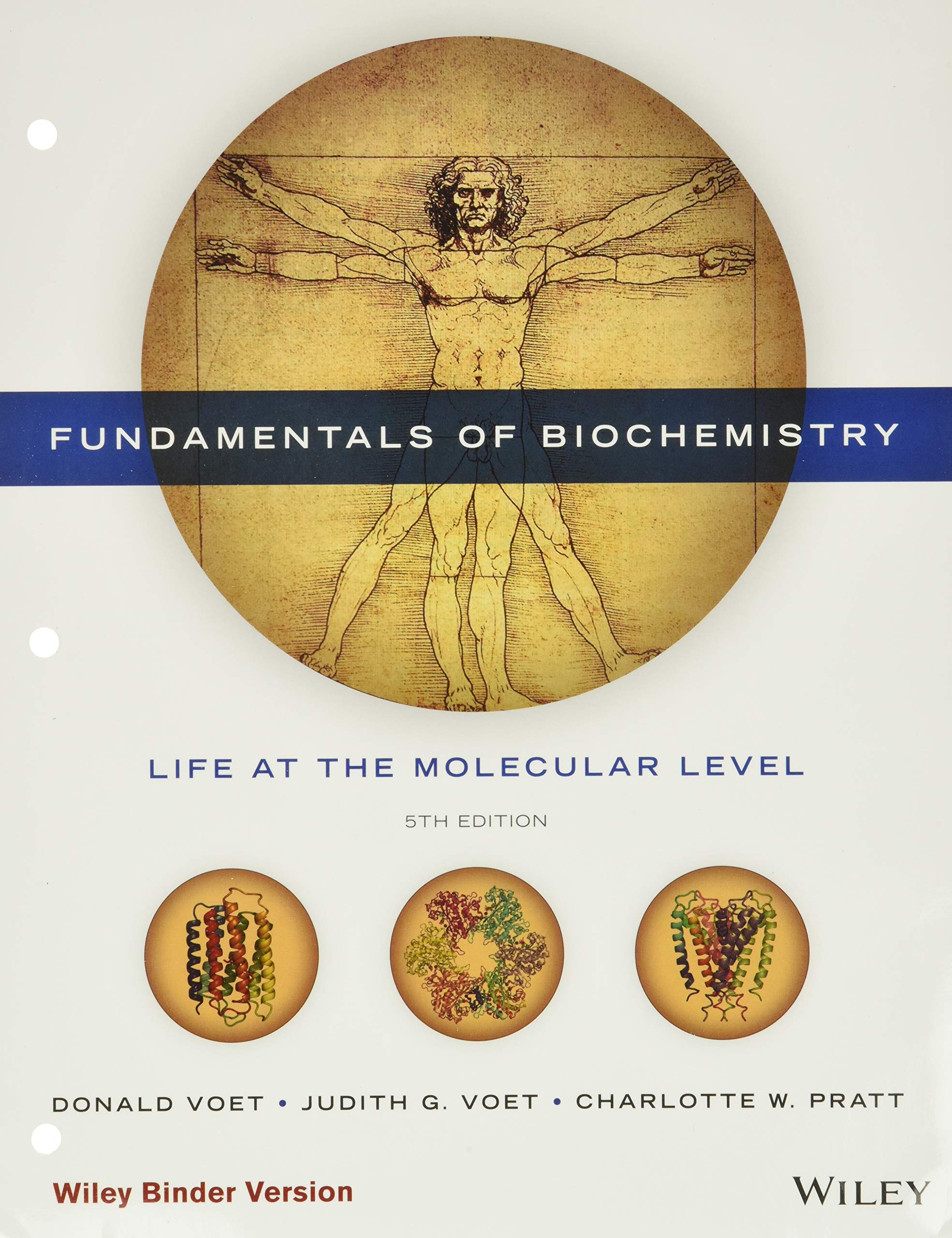 Fundamentals of Biochemistry, 5e WileyPLUS Card with Looseleaf Set Single Term,Used