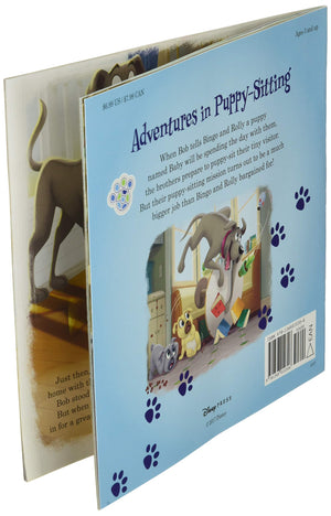 Puppy Dog Pals Readalong Storybook And Cd Adventures In Puppysitting,Used